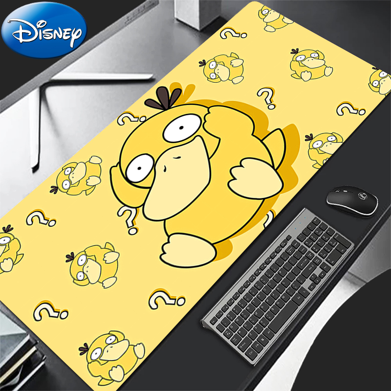 Desk Setup Cozy - Gaming Muismat P-Pokemon Psyduck 90x40cm Anime