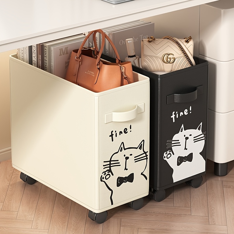 Desk Setup Essentials - Opbergrollenwagen onder de tafel - een
