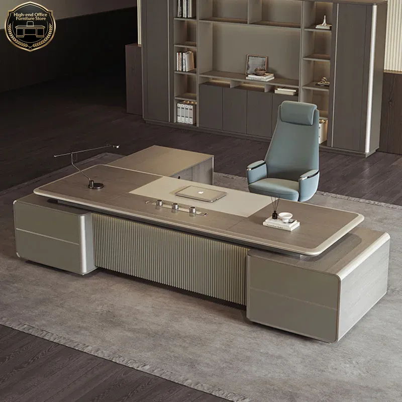 Work Desk Home Setup - Boss Gaming L-tafel Thuiskantoor Gamer Nageltechnicus