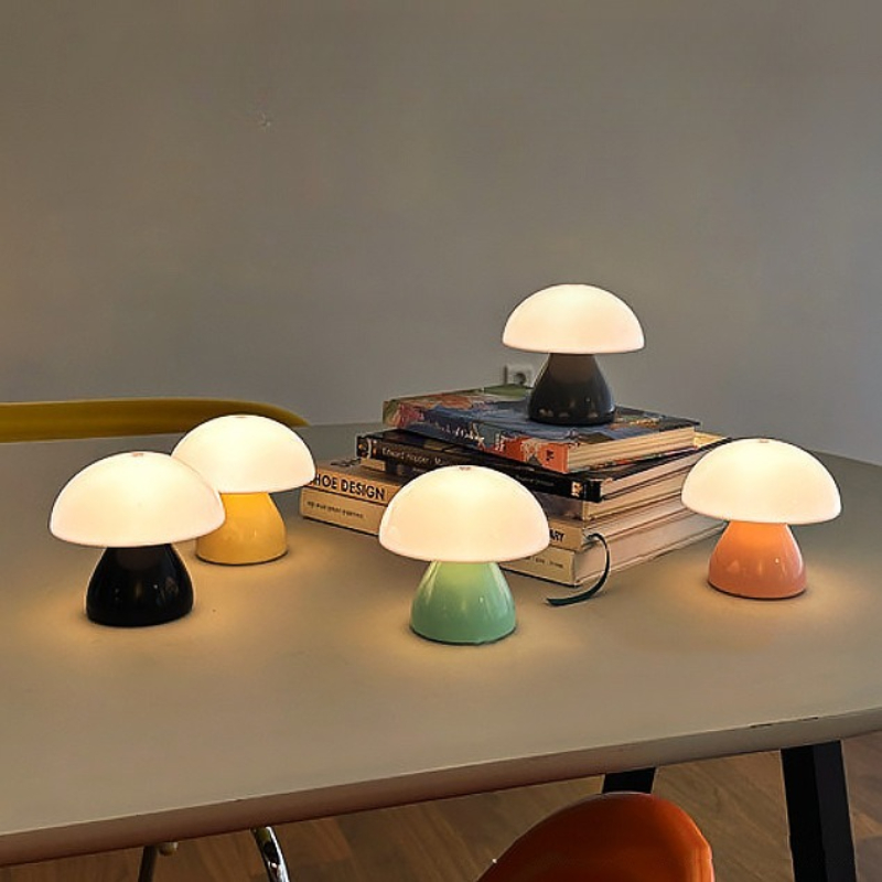 Ambient Light Bar Usb - Paddestoel LED-tafellamp Touch Dimmen USB Opladen