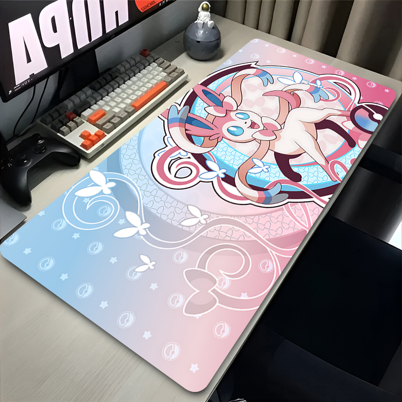 Desk Setup Cozy - Grote roze schattige muismat XXL Gaming