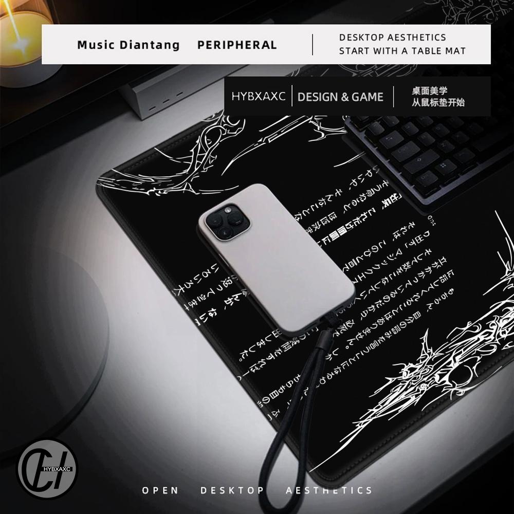 Zwart Wit Cybersigilism Bureau - Desk Setup Aesthetic recensie en prijs