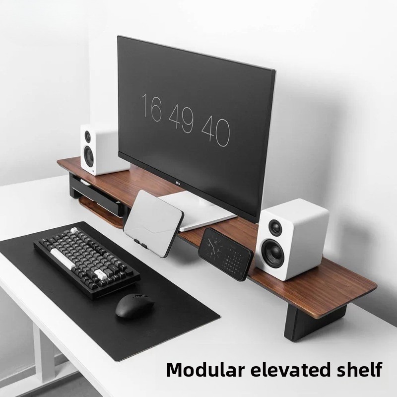 R1 Modulaire Monitorverhoger A - Monitor Riser Wood recensie en prijs