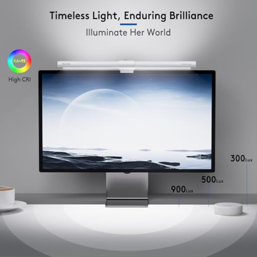 Monitorlichtbalk met afstandsb - Desk Setup No Computer recensie en prijs