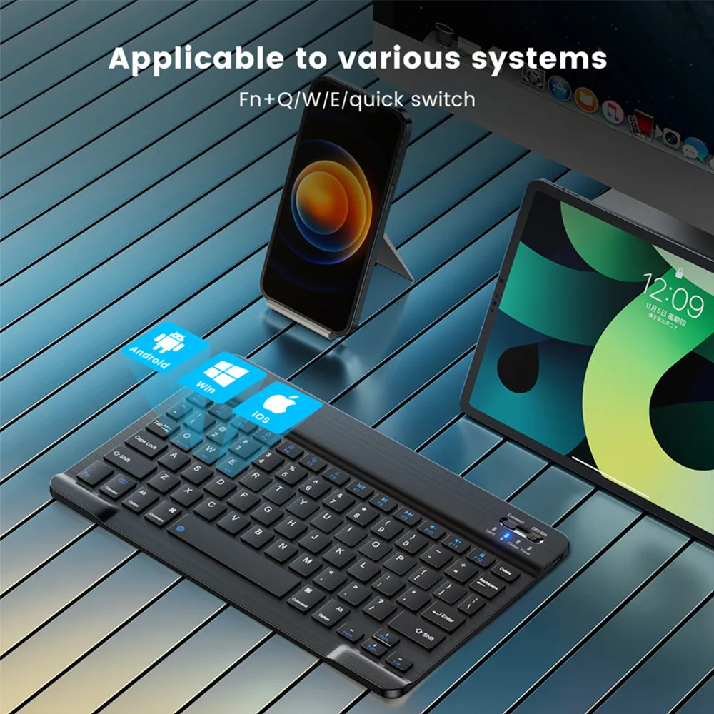 Nieuwe 2025 Bluetooth draadloz - Desk Setup Keyboard recensie en prijs