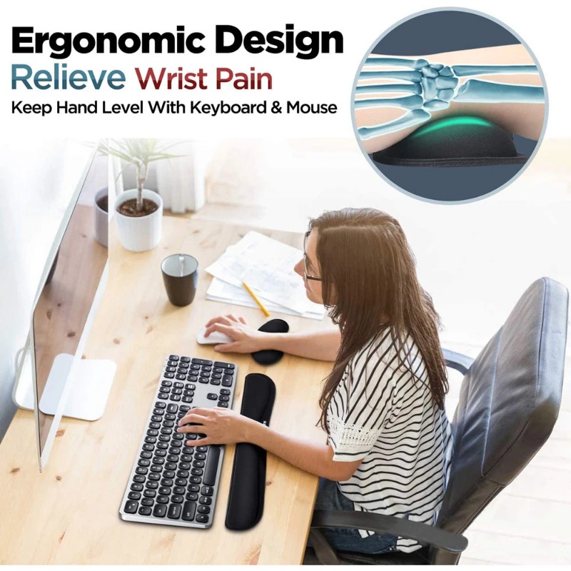 Ergonomische toetsenbord-polss - Desk Setup Keyboard recensie en prijs