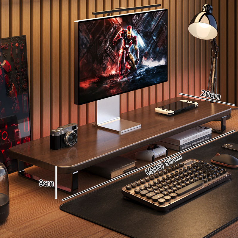 Gamingmonitorstandaard Bureauv - Monitor Riser Wood recensie en prijs