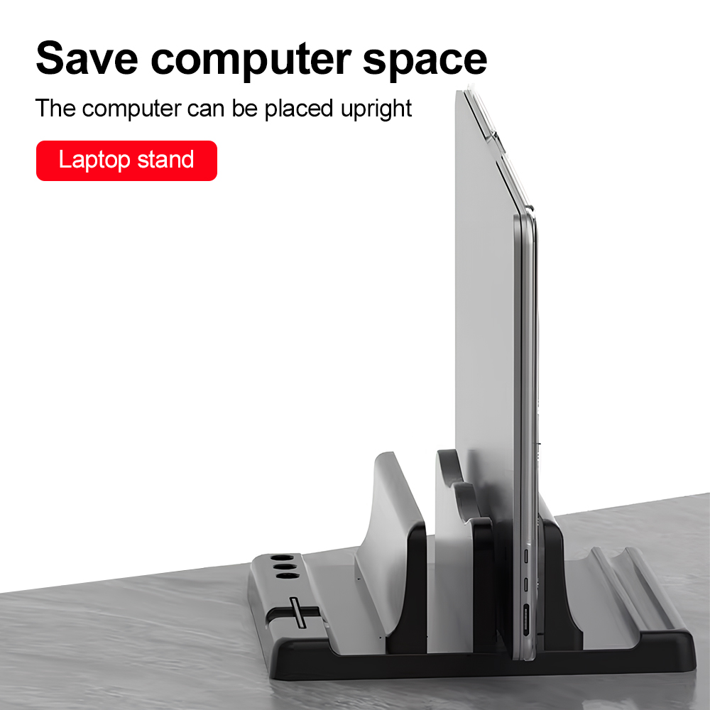 Verticale laptopstandaard Mult - Desk Setup Essentials recensie en prijs