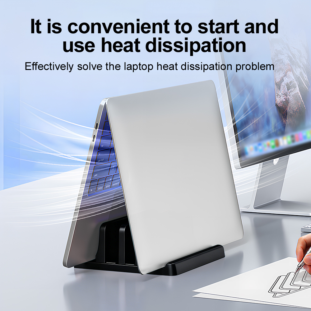 Verticale laptopstandaard Mult - Desk Setup Essentials recensie en prijs