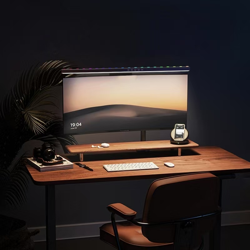 LED-monitorlamp Hangende burea - Desk Setup No Computer recensie en prijs