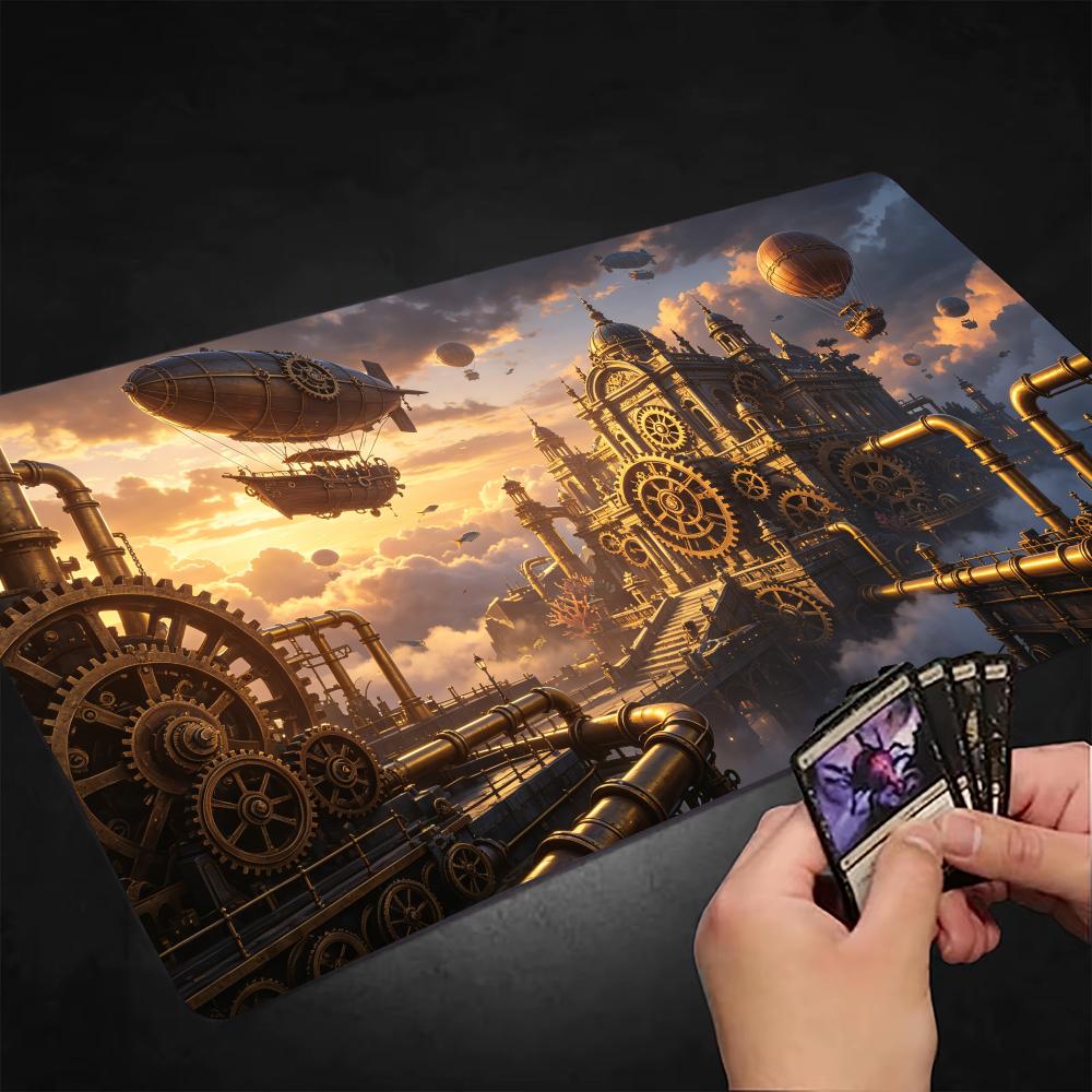 Steampunk Grote Muismat Speelm - Desk Setup Keyboard recensie en prijs