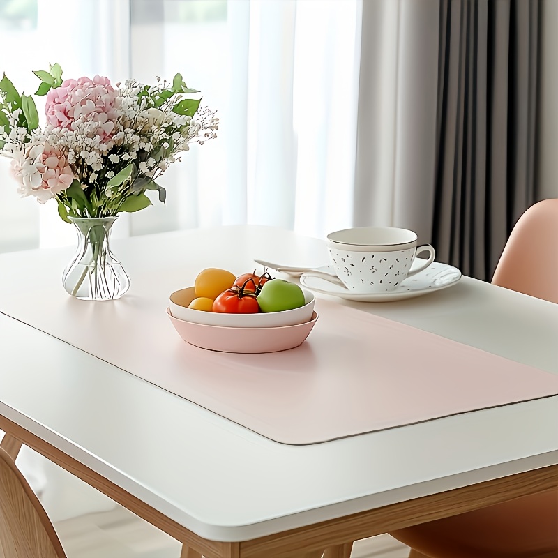 1 stuks grote muismat van PU-l - Desk Setup Cozy recensie en prijs