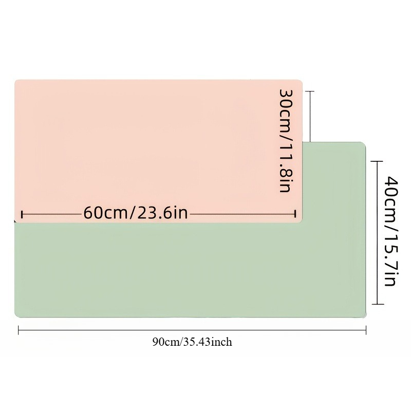 1 stuks grote muismat van PU-l - Desk Setup Cozy recensie en prijs