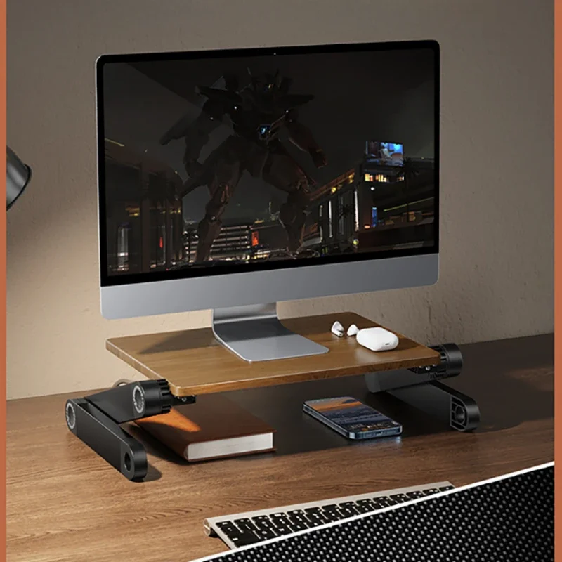 Massief houten laptophoogtesta - Monitor Riser Wood recensie en prijs