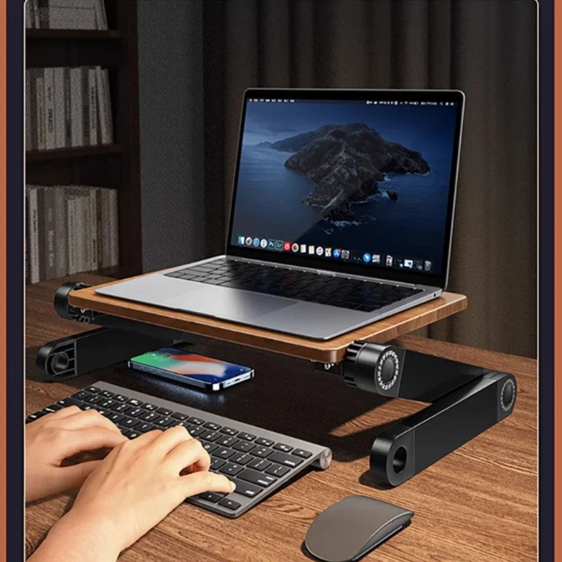 Massief houten laptophoogtesta - Monitor Riser Wood recensie en prijs