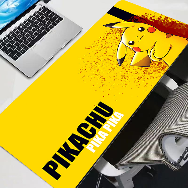 Muismat Grote P-Pikachu Rubber - Desk Setup Cozy recensie en prijs