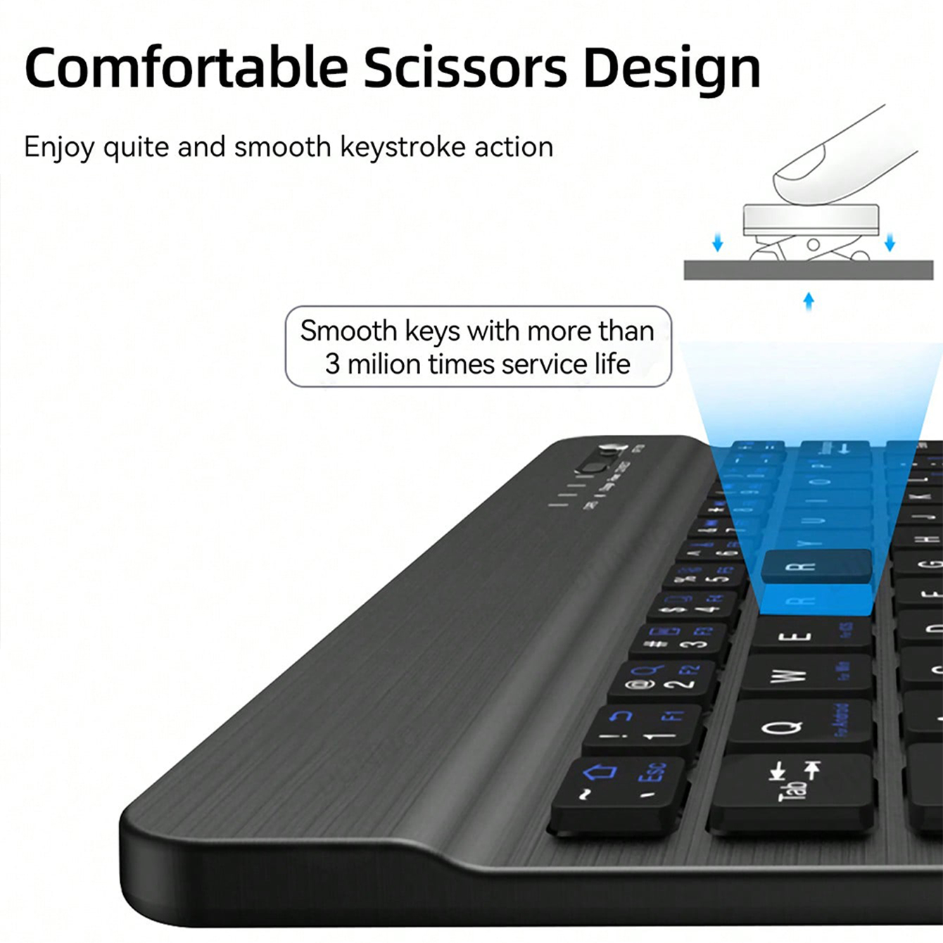 Meertalig toetsenbord voor tab - Desk Setup Keyboard recensie en prijs