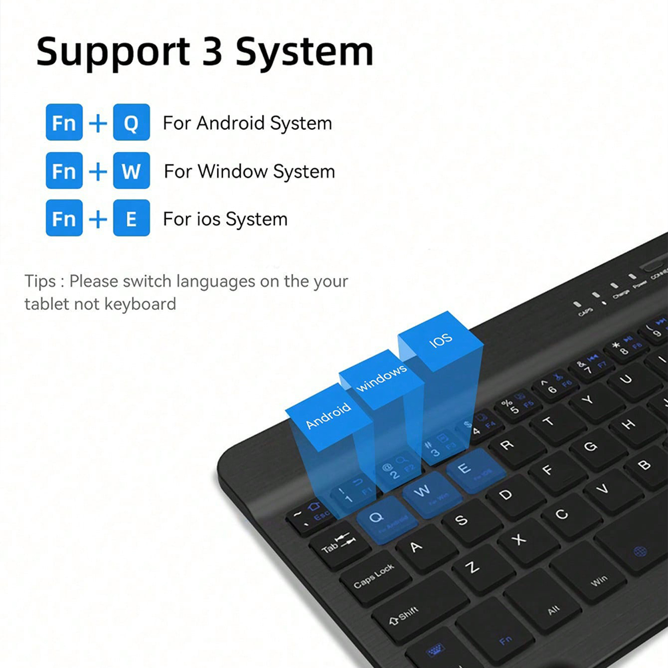 Meertalig toetsenbord voor tab - Desk Setup Keyboard recensie en prijs