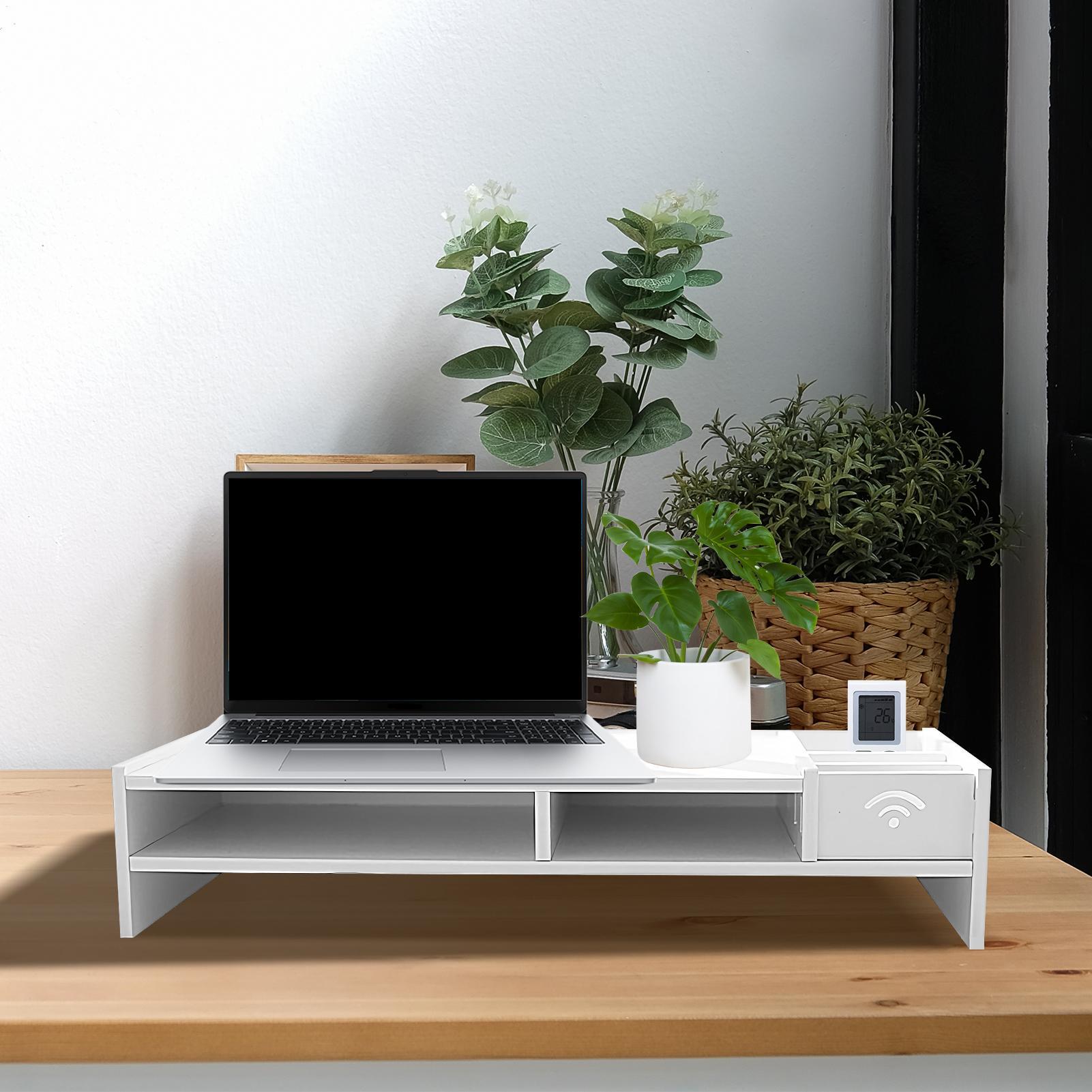 Kantoororganisatie Monitor Ris - Monitor Riser Wood recensie en prijs