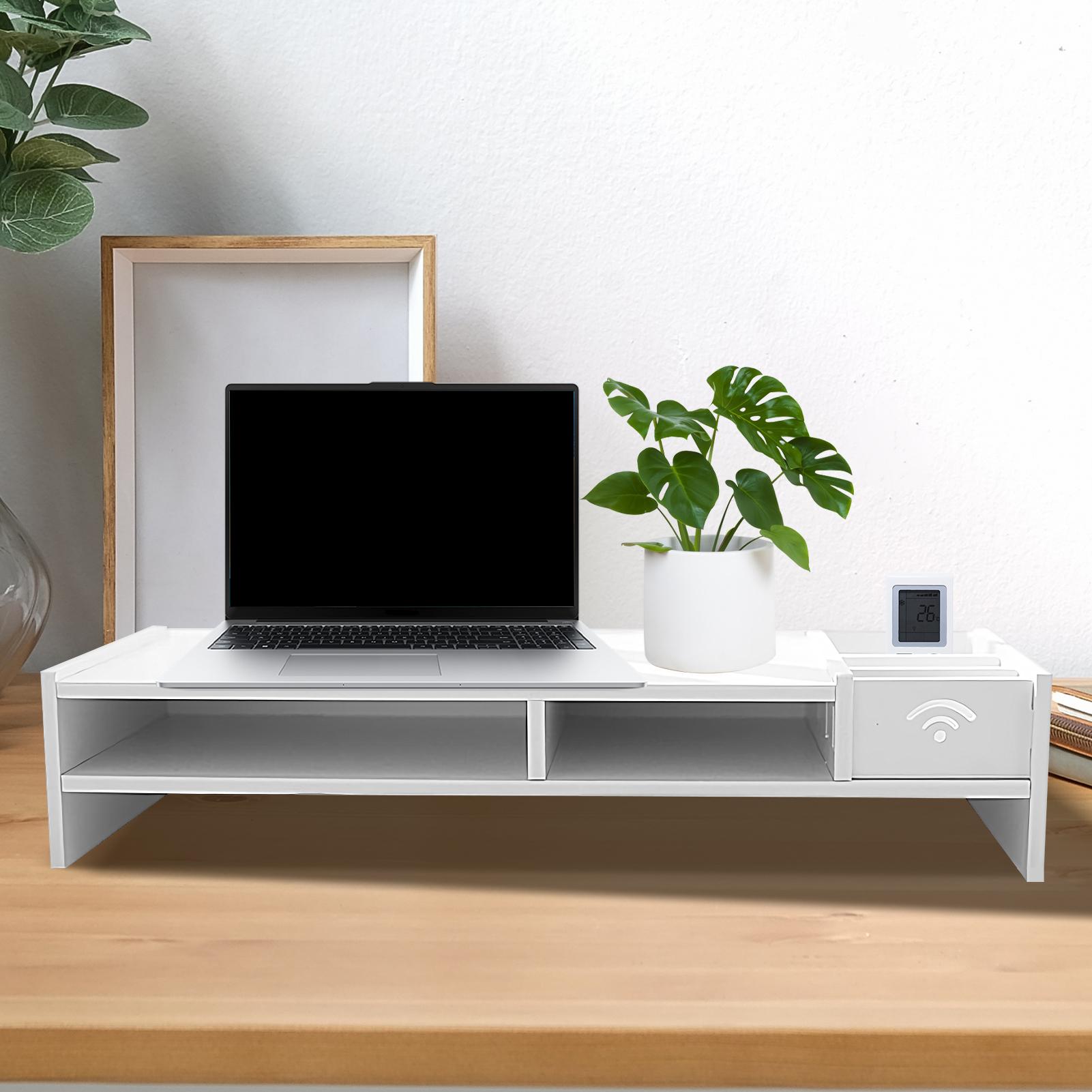 Kantoororganisatie Monitor Ris - Monitor Riser Wood recensie en prijs