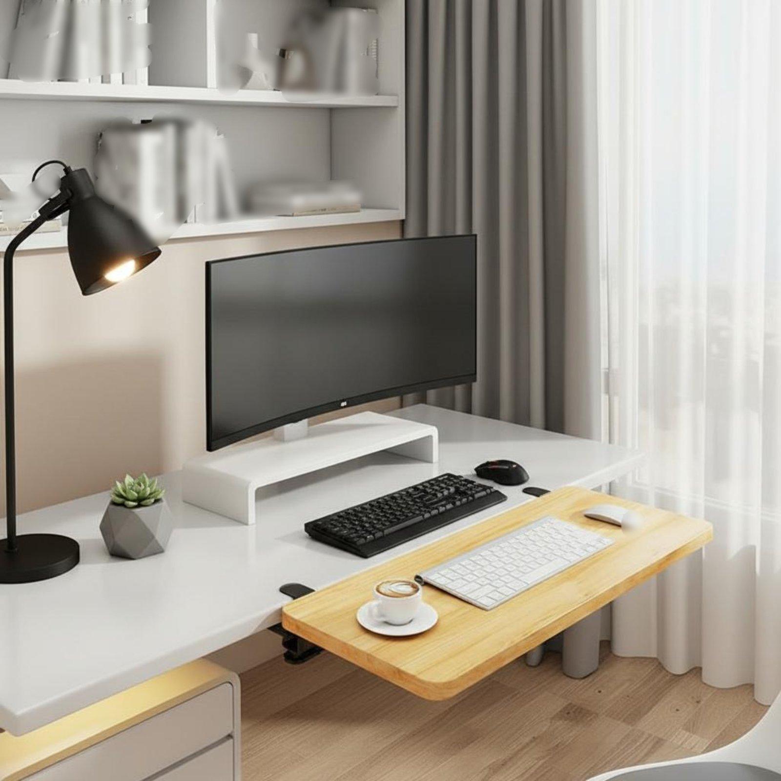 Opklapbare bureau plank bureau - Ergonomic Desk Setup Keyboard recensie en prijs