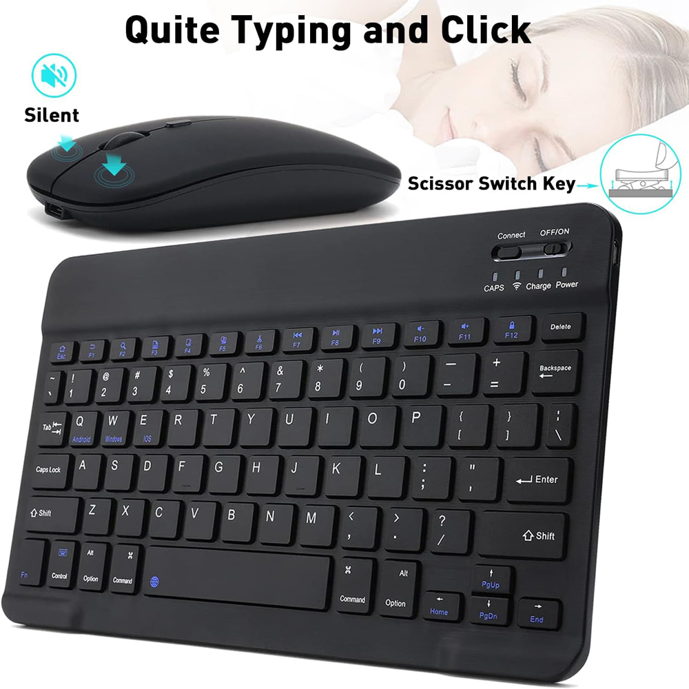 10 inch draadloos Bluetooth-mi - Desk Setup Keyboard recensie en prijs