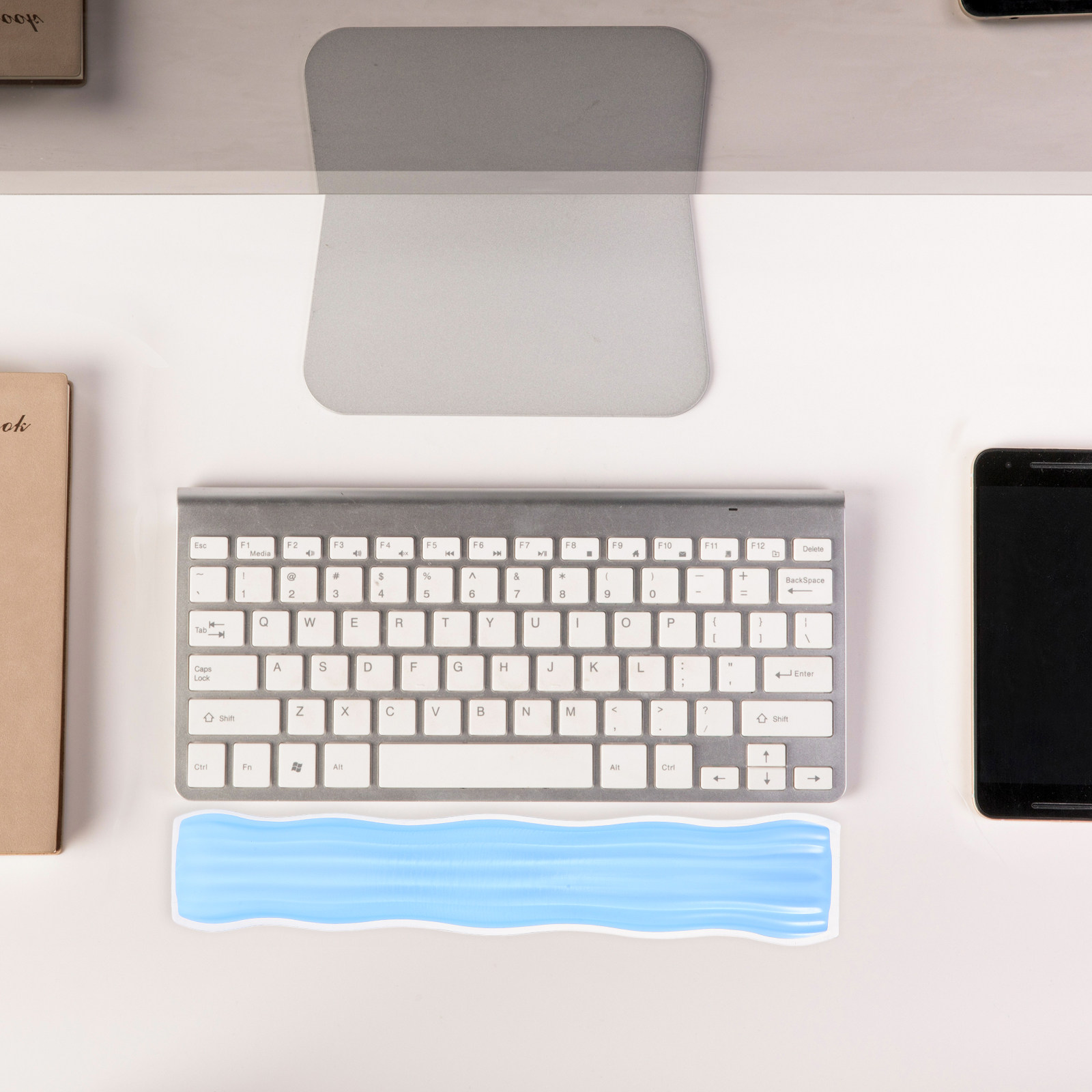 Transparante siliconen toetsen - Ergonomic Desk Setup Keyboard recensie en prijs
