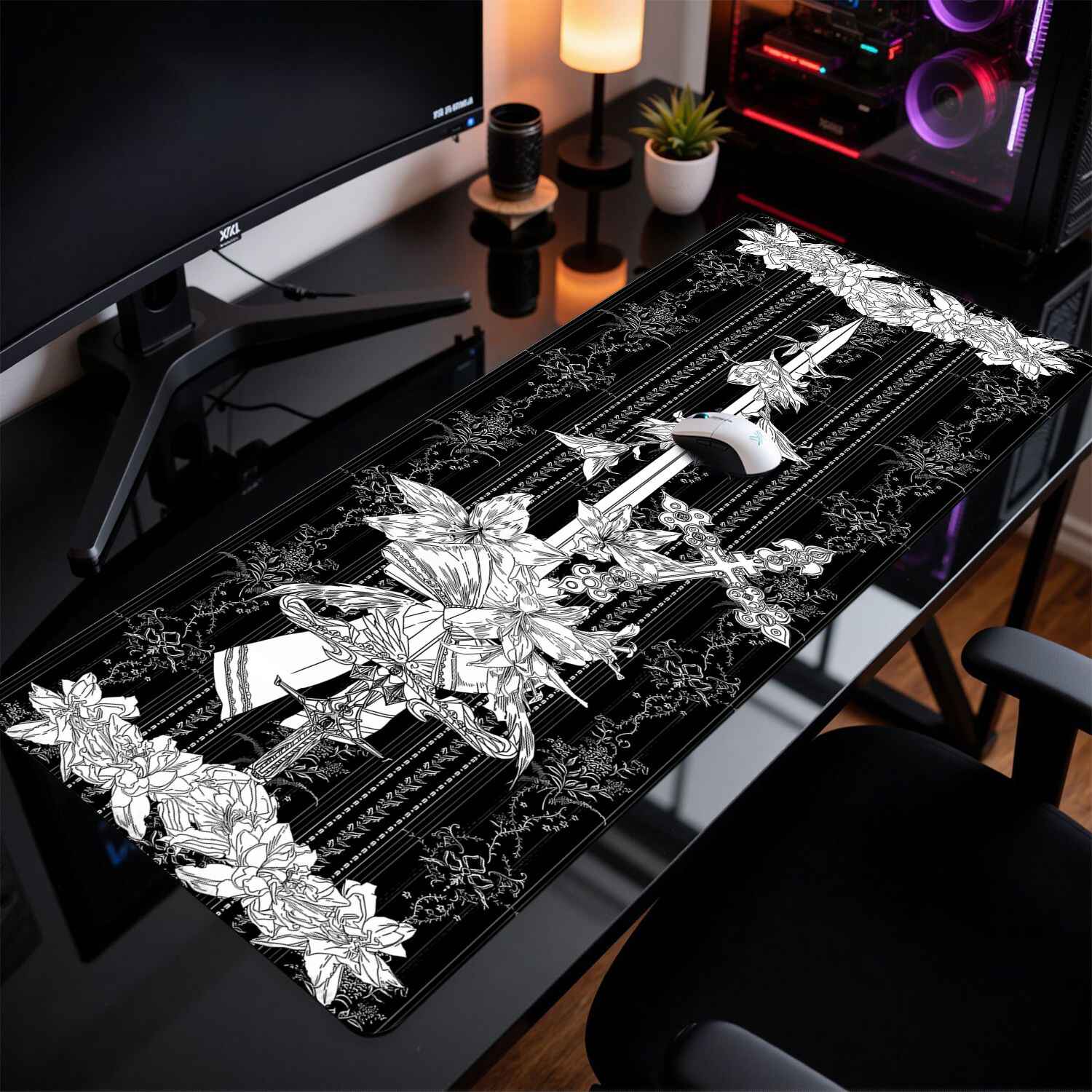 Divine Realm Gotische Gebouw M - Desk Setup Cozy recensie en prijs