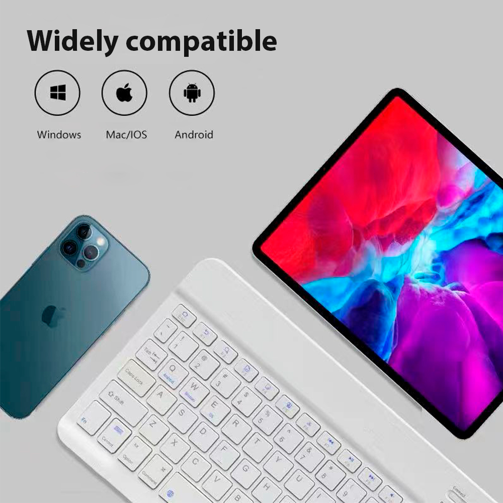 Bluetooth Draadloos Toetsenbor - Desk Setup Keyboard recensie en prijs