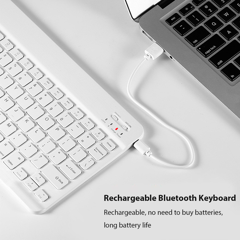 Bluetooth Draadloos Toetsenbor - Desk Setup Keyboard recensie en prijs