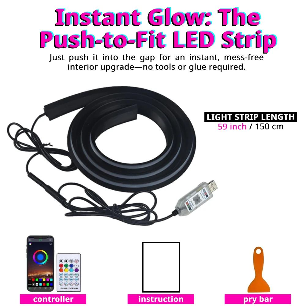 Auto voorruit sfeerverlichting - Ambient Light Bar Usb recensie en prijs