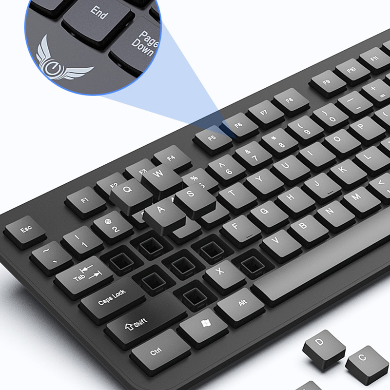 2.4G draadloze toetsenbordmuis - Desk Setup Keyboard recensie en prijs