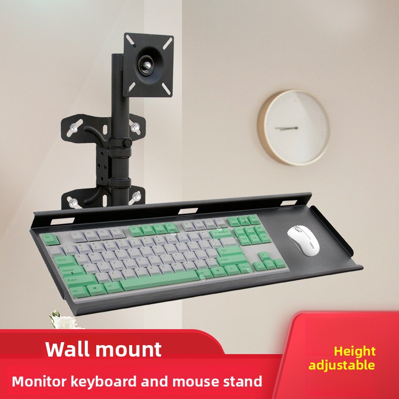 Verstelbare wandtoetsenbordlad - Ergonomic Desk Setup Keyboard recensie en prijs