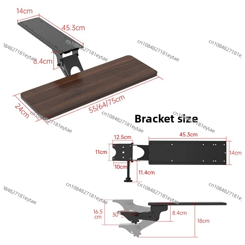 Ergonomische onderbureaustoel  - Ergonomic Desk Setup Keyboard recensie en prijs