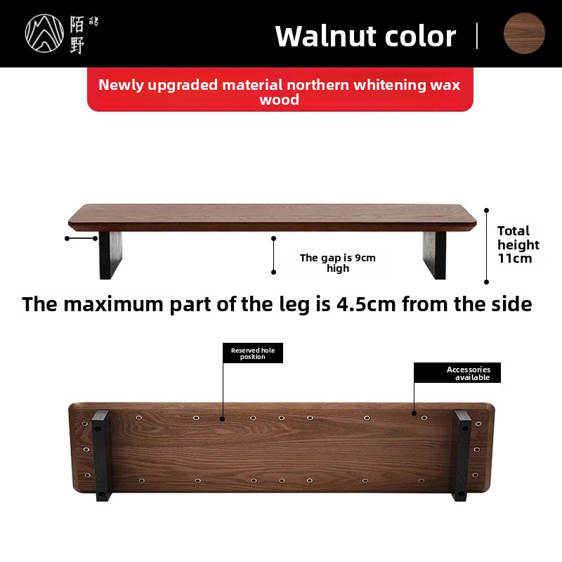 Massief Houten Monitor Riser S - Monitor Riser Wood recensie en prijs