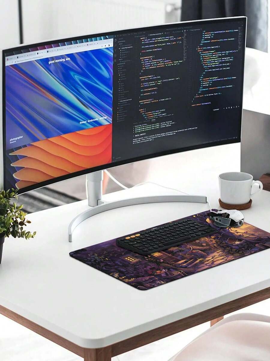 Grote gaming-muismat met fanta - Work Desk Home Setup recensie en prijs