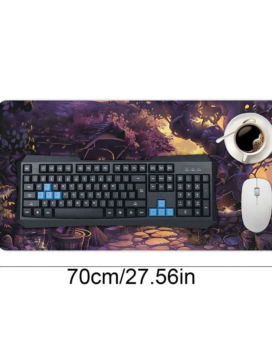 Grote gaming-muismat met fanta - Work Desk Home Setup recensie en prijs