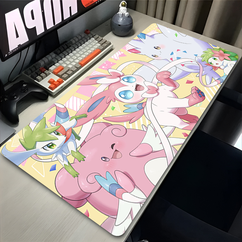 Grote roze schattige muismat X - Desk Setup Cozy recensie en prijs