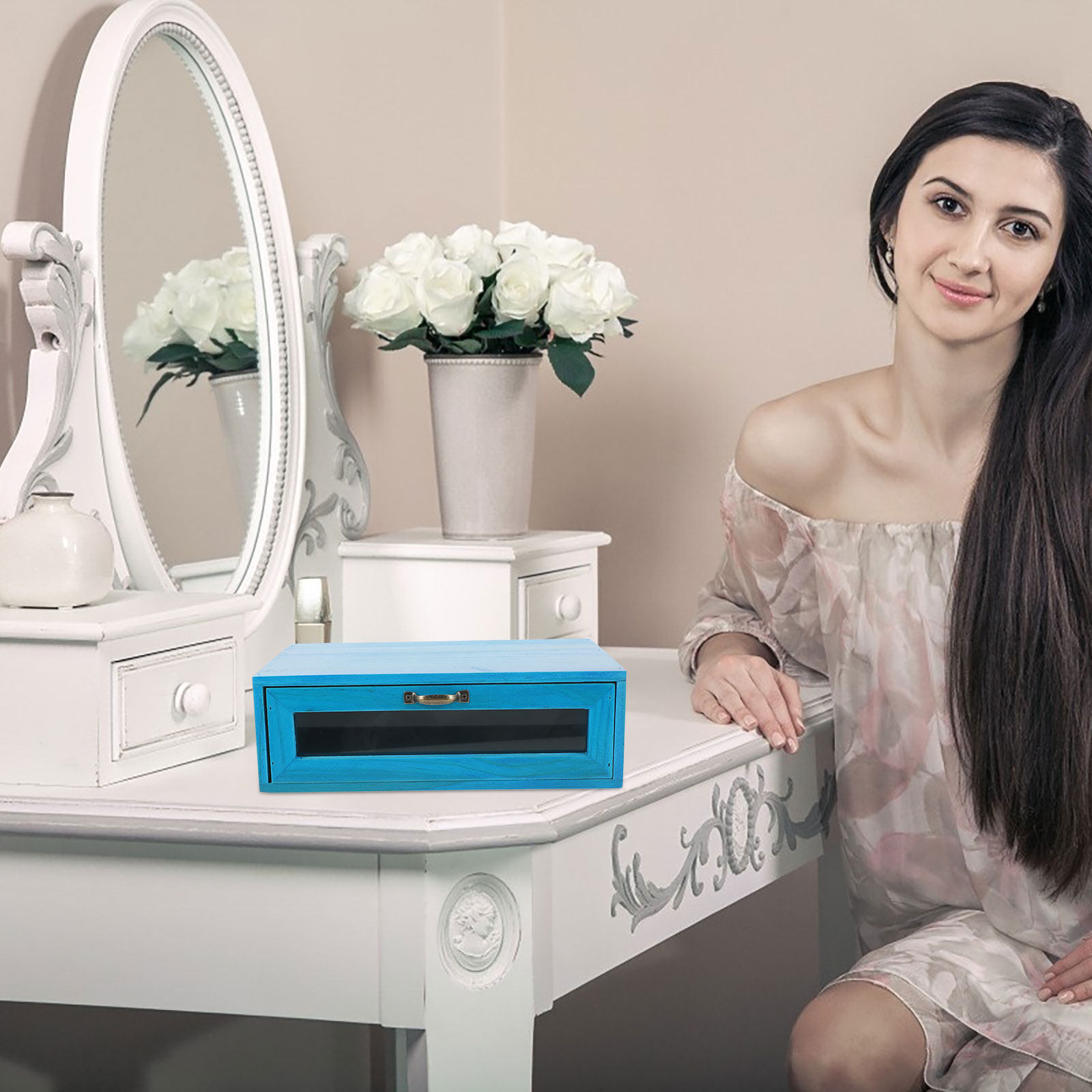 Houten monitorverhoger met lad - Monitor Riser Wood recensie en prijs